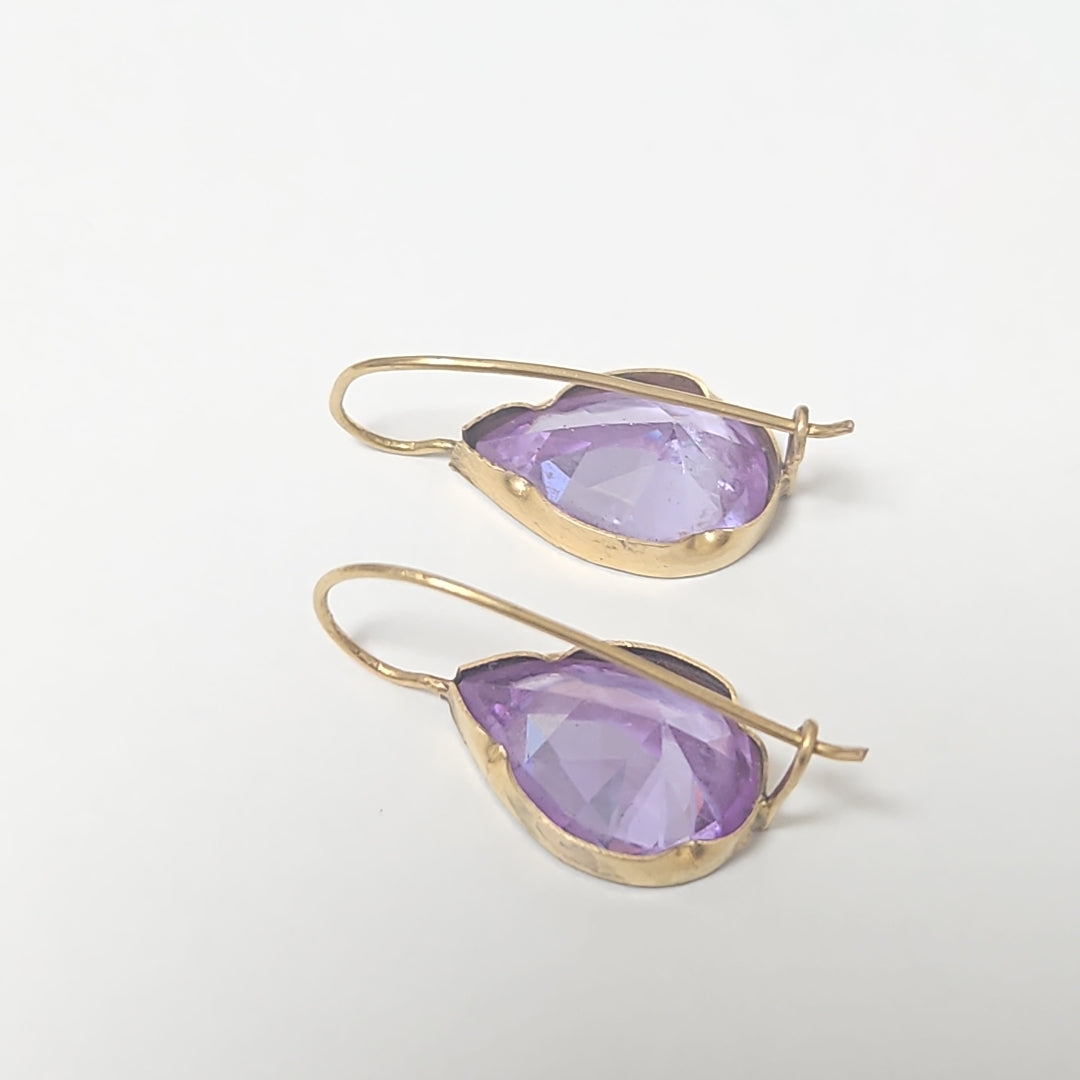 ARETES PAR ORO 10 K 6,60 GRMS (SEMINUEVO)