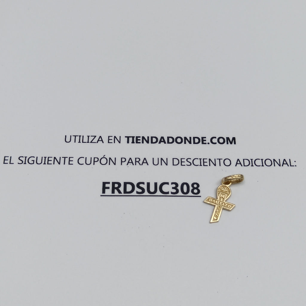 CRUZ ORO 14 K 0.9 GRMS (SEMINUEVO)