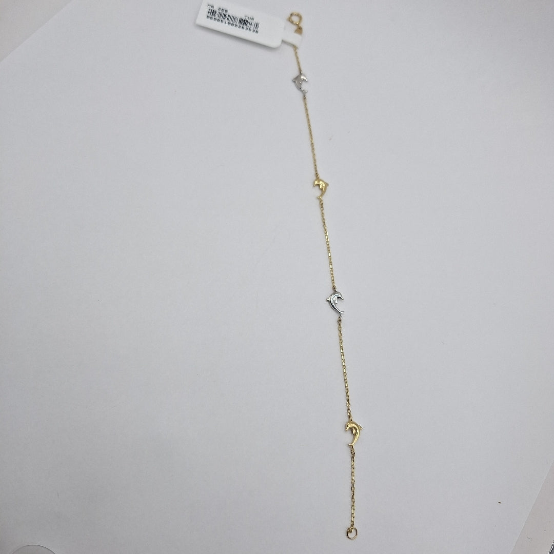 PULSERAS DAMA ORO 14K 1.5 (NUEVO)