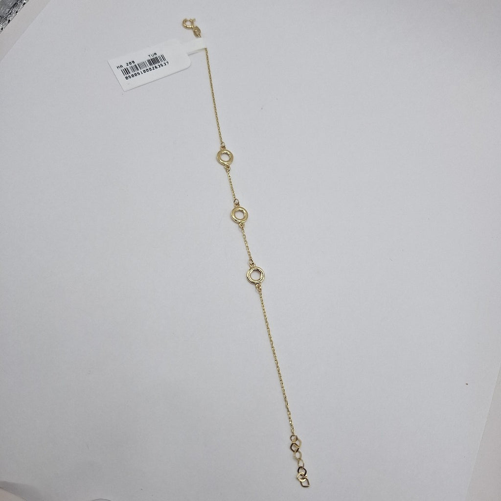 PULSERAS DAMA ORO 14K 1.3 (NUEVO)