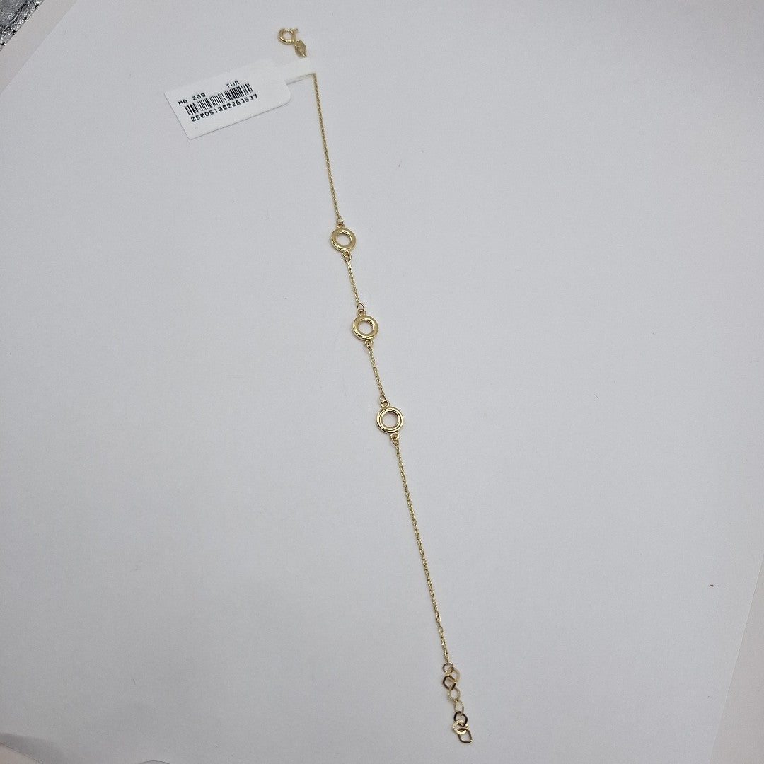 PULSERAS DAMA ORO 14K 1.3 (NUEVO)