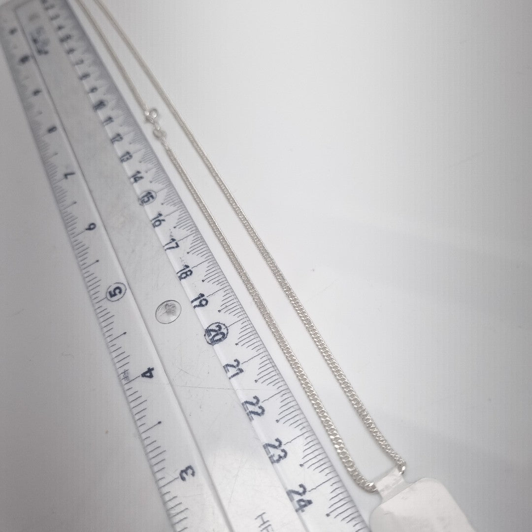 CADENA BARBADA PLATA .925 50 CM 4.12 GR (NUEVO)
