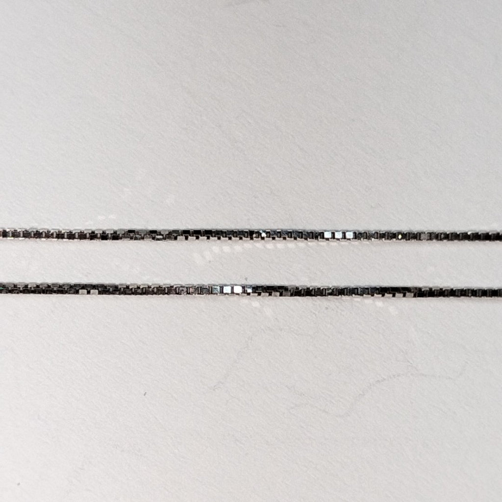 CADENA ORO BLANCO 14 K 0.9 GRMS (SEMINUEVO)