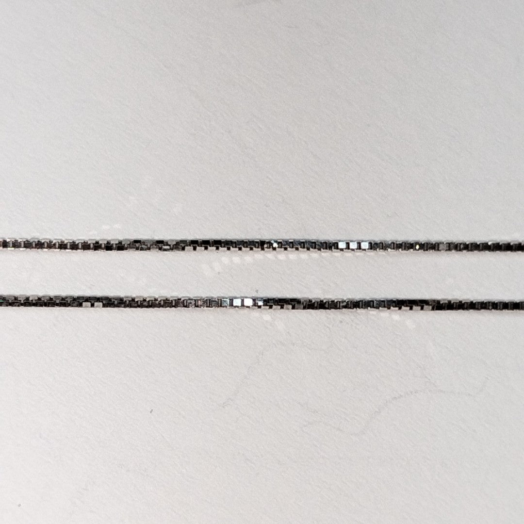 CADENA ORO BLANCO 14 K 0.9 GRMS (SEMINUEVO)