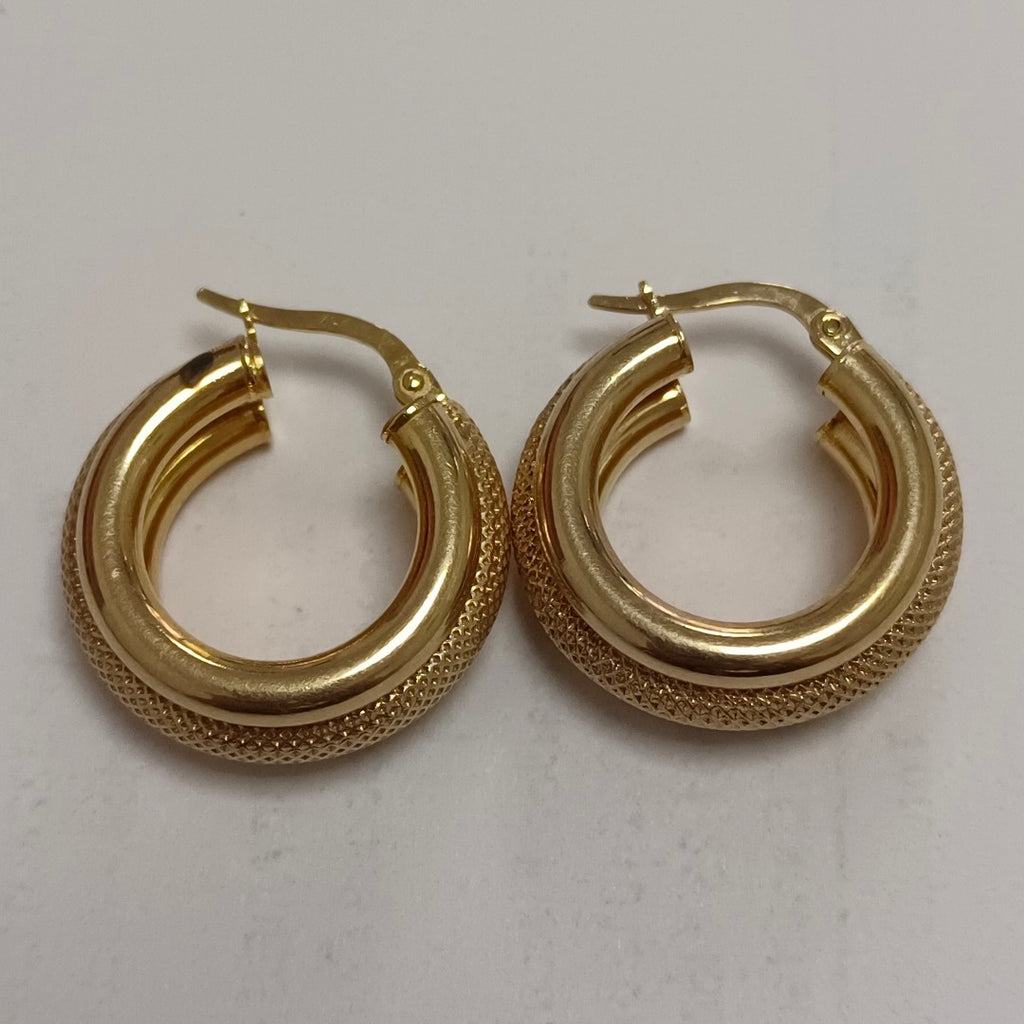 ARETES PAR ORO 14 K 5,20 GRMS (SEMINUEVO)