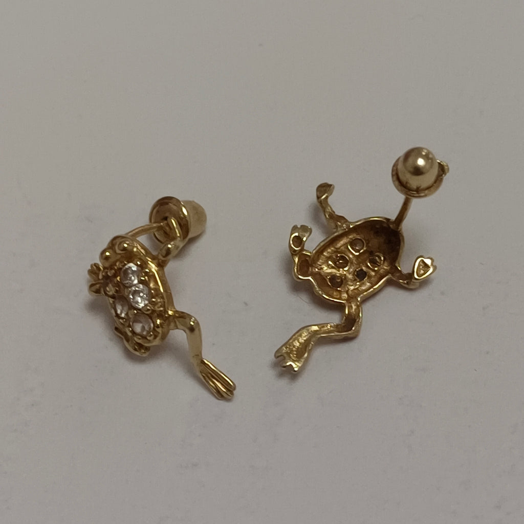 ARETES PAR ORO 14 K 0,90 GRMS (SEMINUEVO)