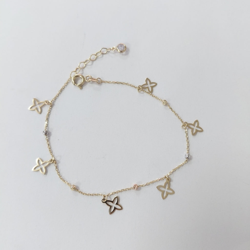 PULSERAS DAMA ORO 14K 1.2 (NUEVO)