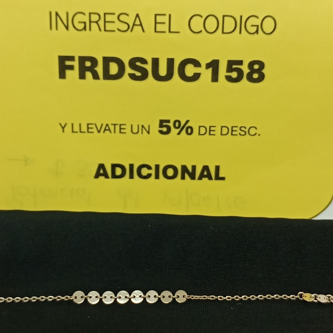 PULSERAS DAMA ORO 14K 1 (NUEVO)