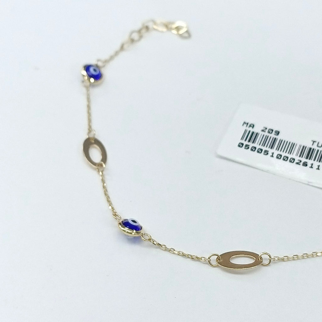 PULSERAS DAMA ORO 14K 1.2 (NUEVO)