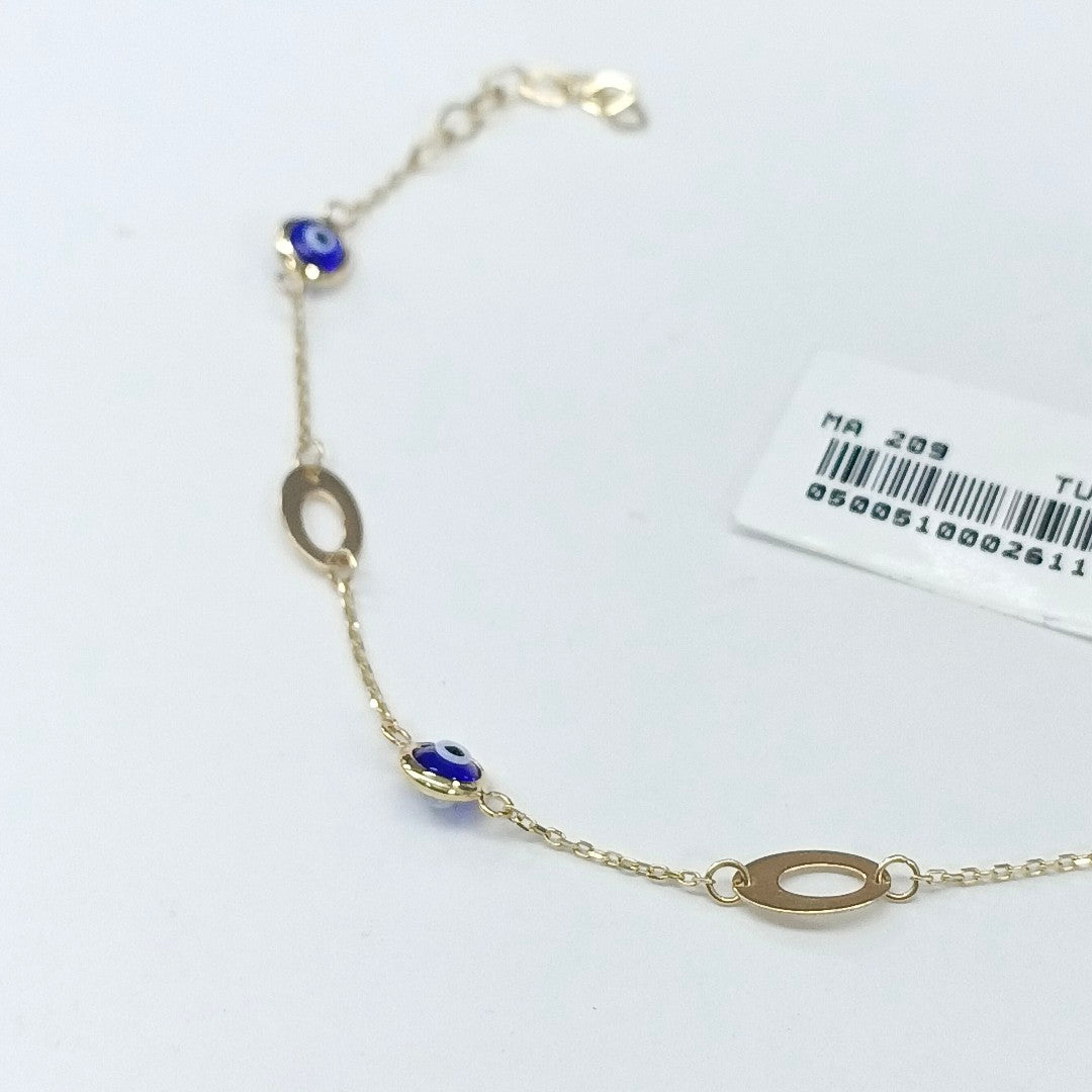 PULSERAS DAMA ORO 14K 1.2 (NUEVO)