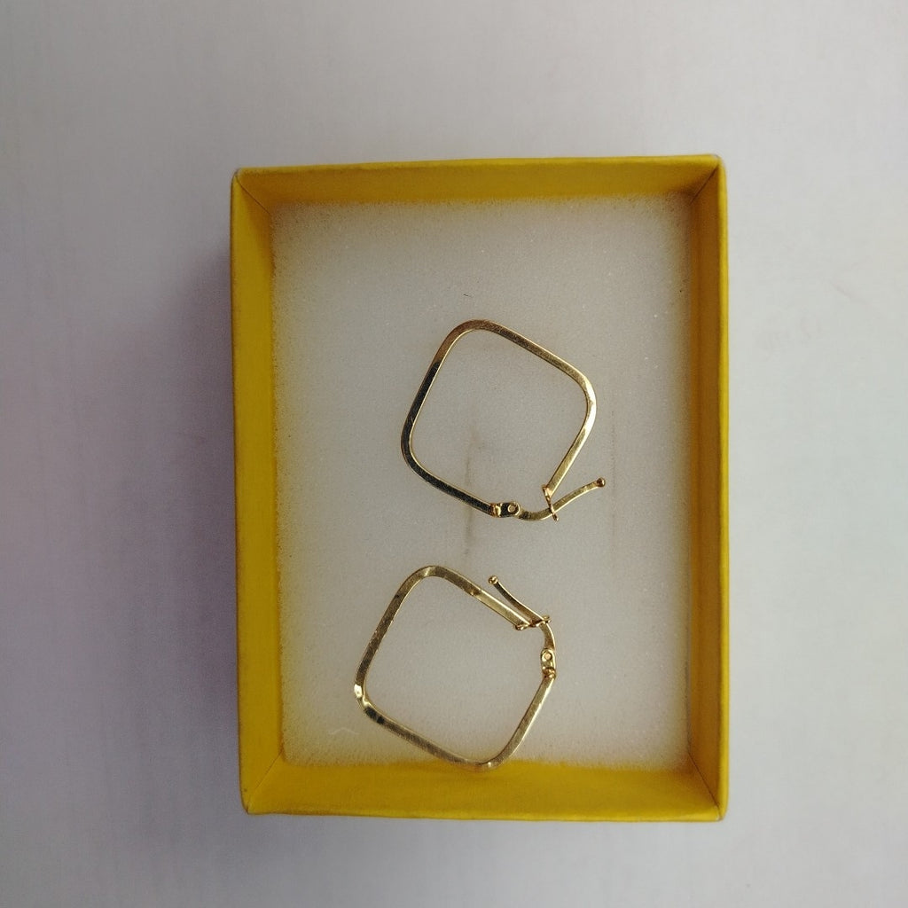 ARRACADAS PAR ORO 14 K 1.5 GRMS (SEMINUEVO)
