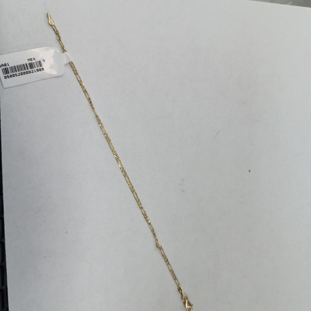 PULSERAS TEJIDO 3X1 ORO 14K 16 CM 1.5 GR (NUEVO)