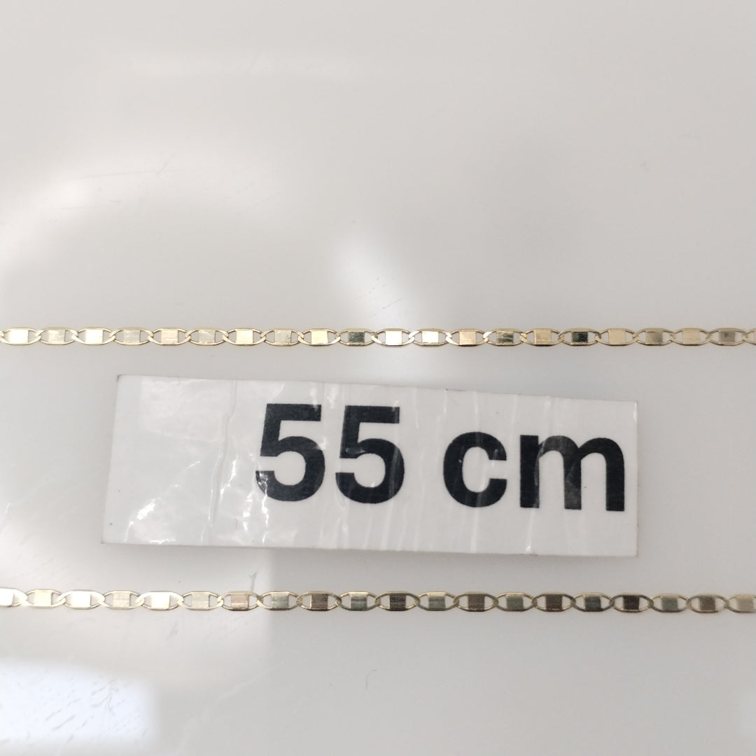 CADENA ORO 14 K 2.1 GRMS (SEMINUEVO)