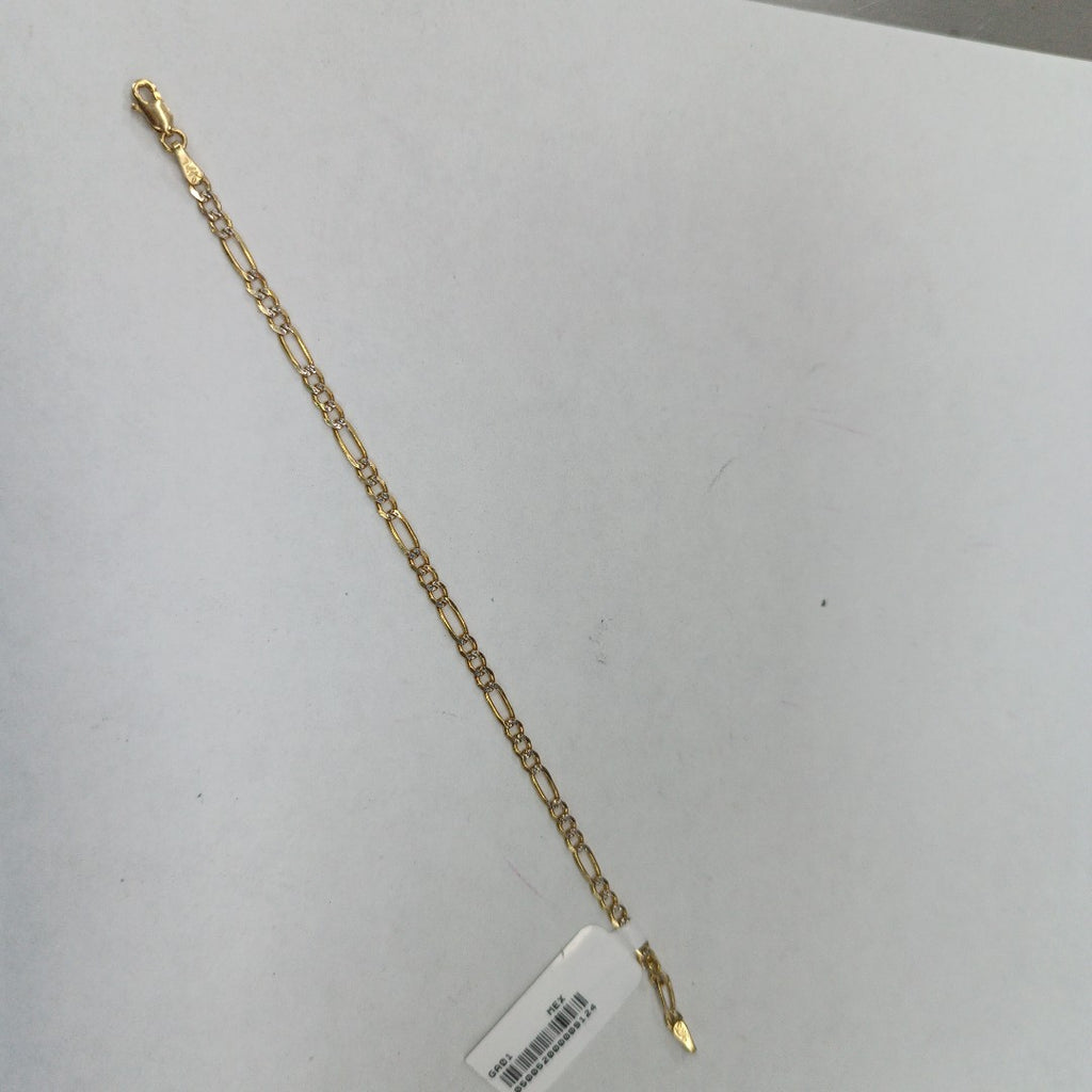 PULSERA TEJIDO 3X1 2.9G 18 CM 14K (NUEVO)