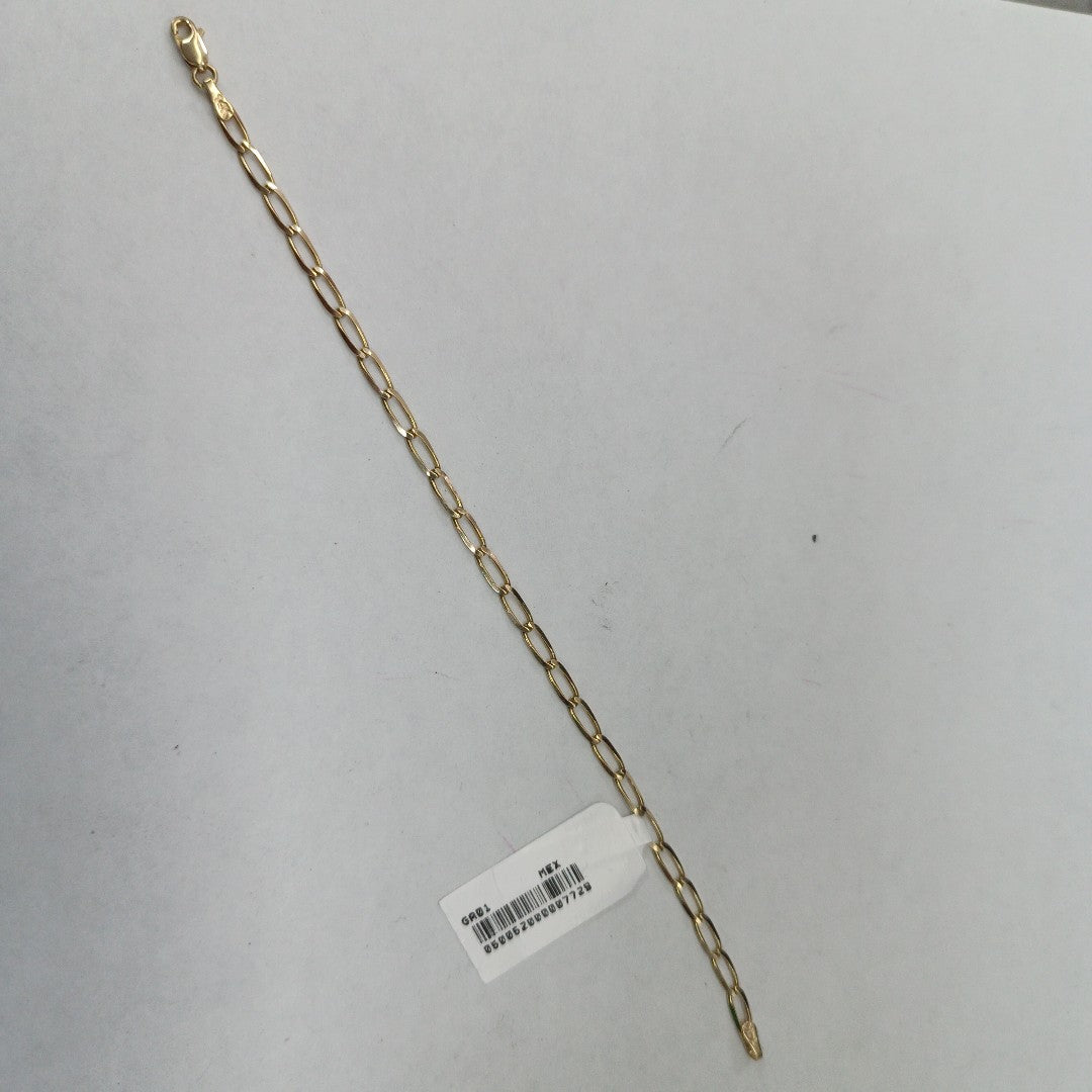 PULSERA TEJIDO ESLABONES 2.5G 18 CM (NUEVO)