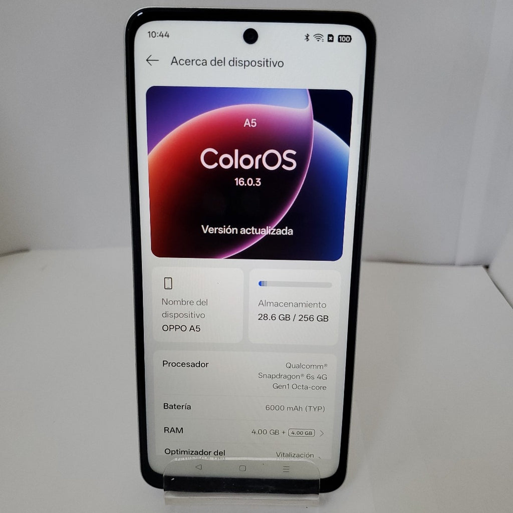 CELULAR OPPO A5 CPH2727 (2025) 256 GB 4 GB RAM (SEMINUEVO)