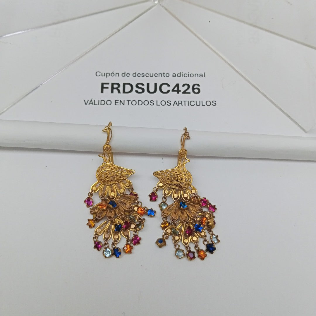 ARETES PAR ORO 8 K 8.5 GRMS (SEMINUEVO)