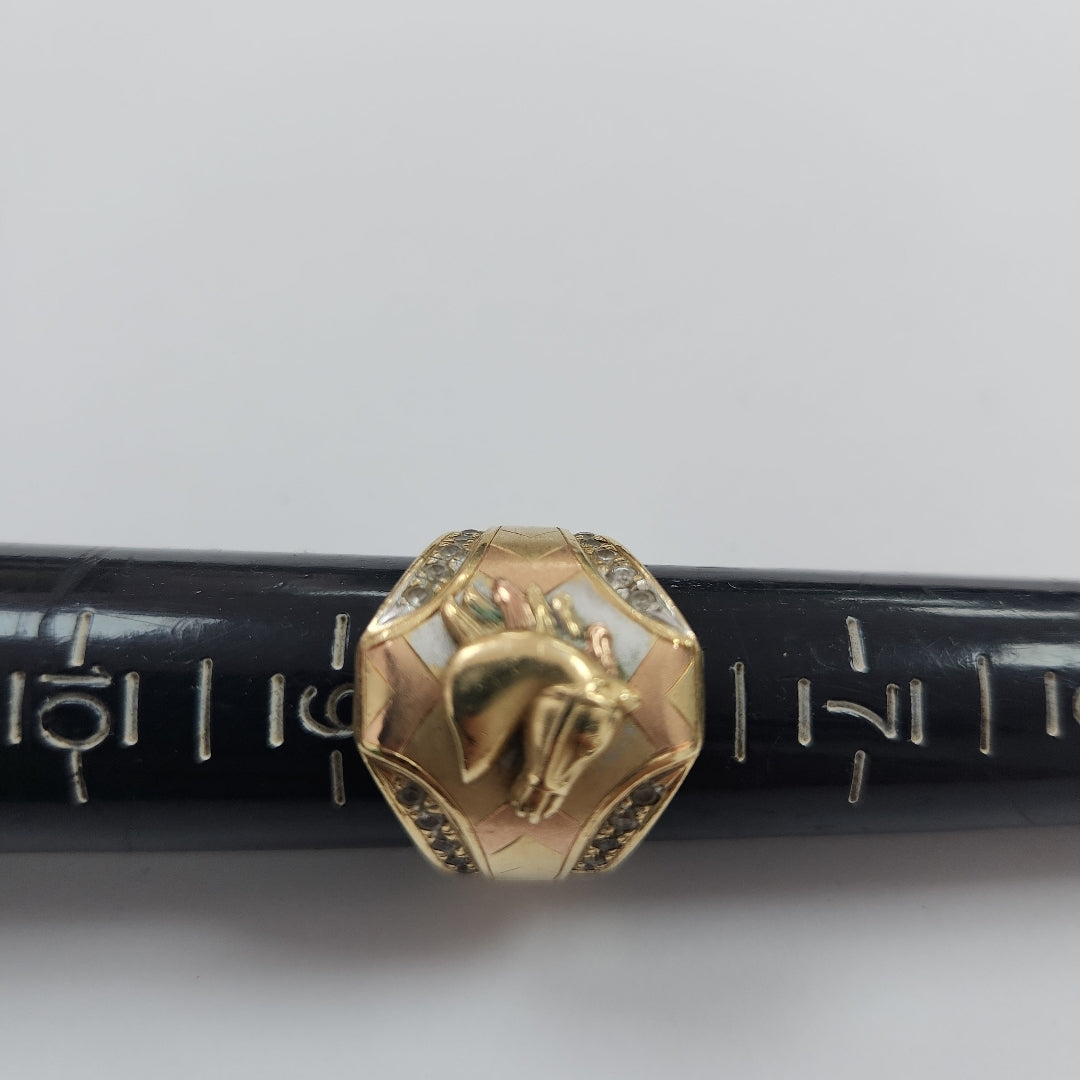 ANILLO ORO 14 K 11.7 GRMS (SEMINUEVO)