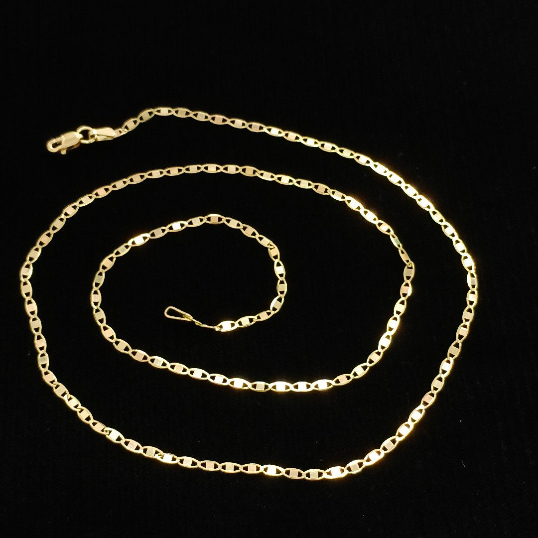 CADENAS GUCHI ORO 14K 55 CM 3.6 GR (NUEVO)