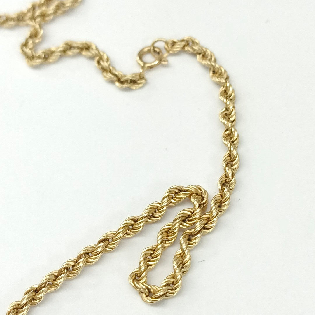CADENA ORO 14 K 3.5 GRMS (SEMINUEVO)