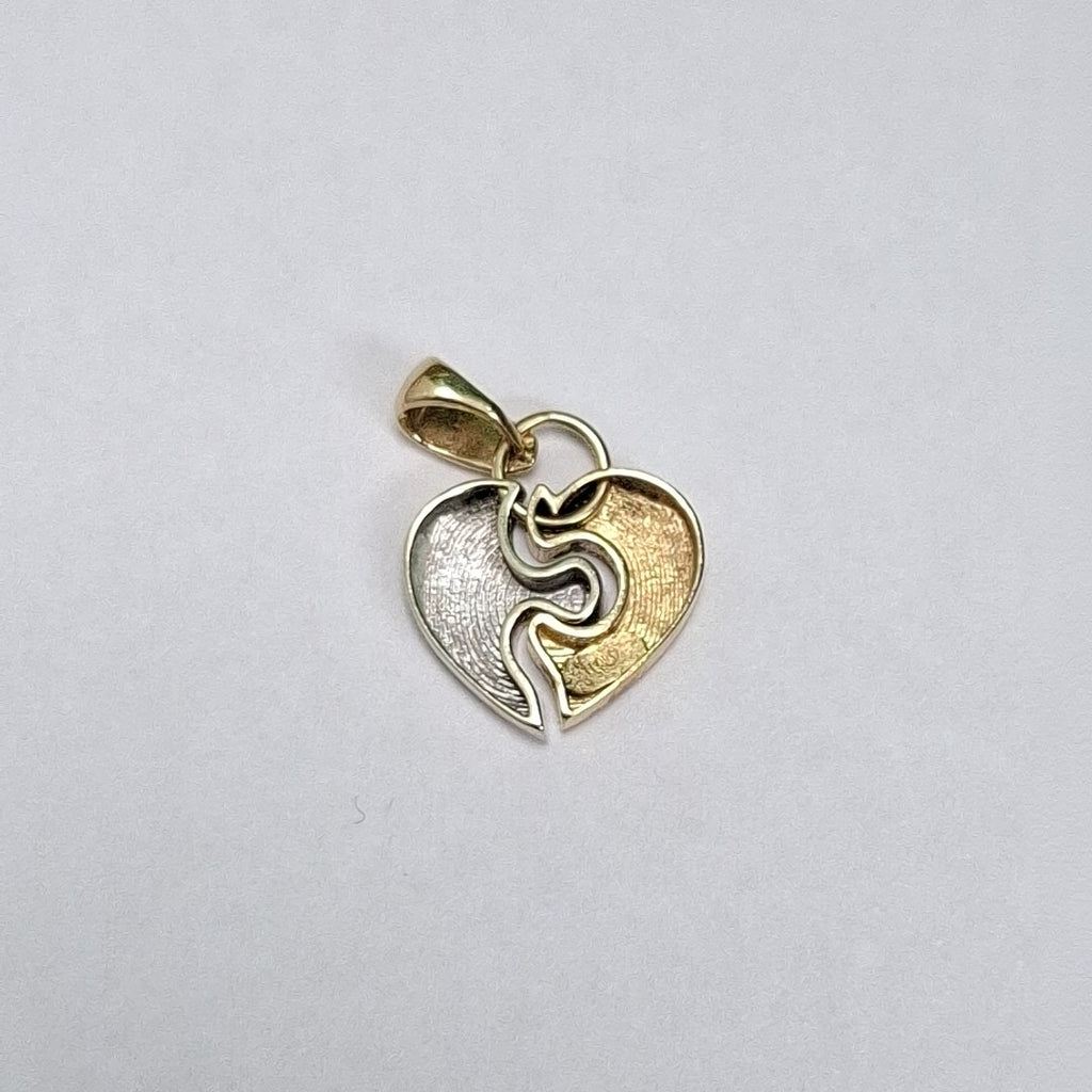 DIJE ORO, ORO BLANCO 14 K 1.9 GRMS (SEMINUEVO)