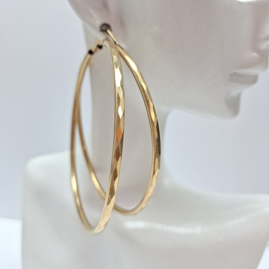 ARRACADAS PAR ORO 14 K 7,60 GRMS (SEMINUEVO)