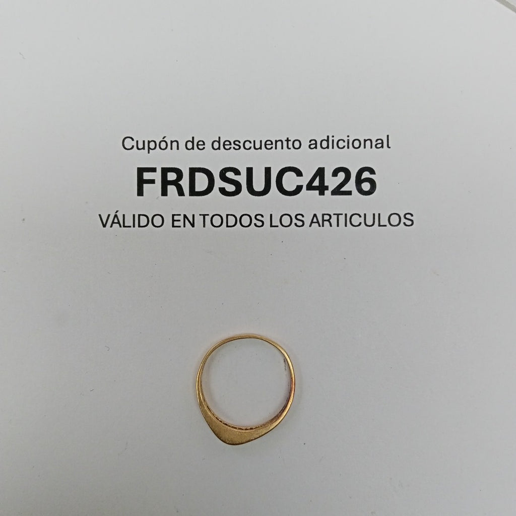ANILLITO ORO 14 K 1.9 GRMS (SEMINUEVO)