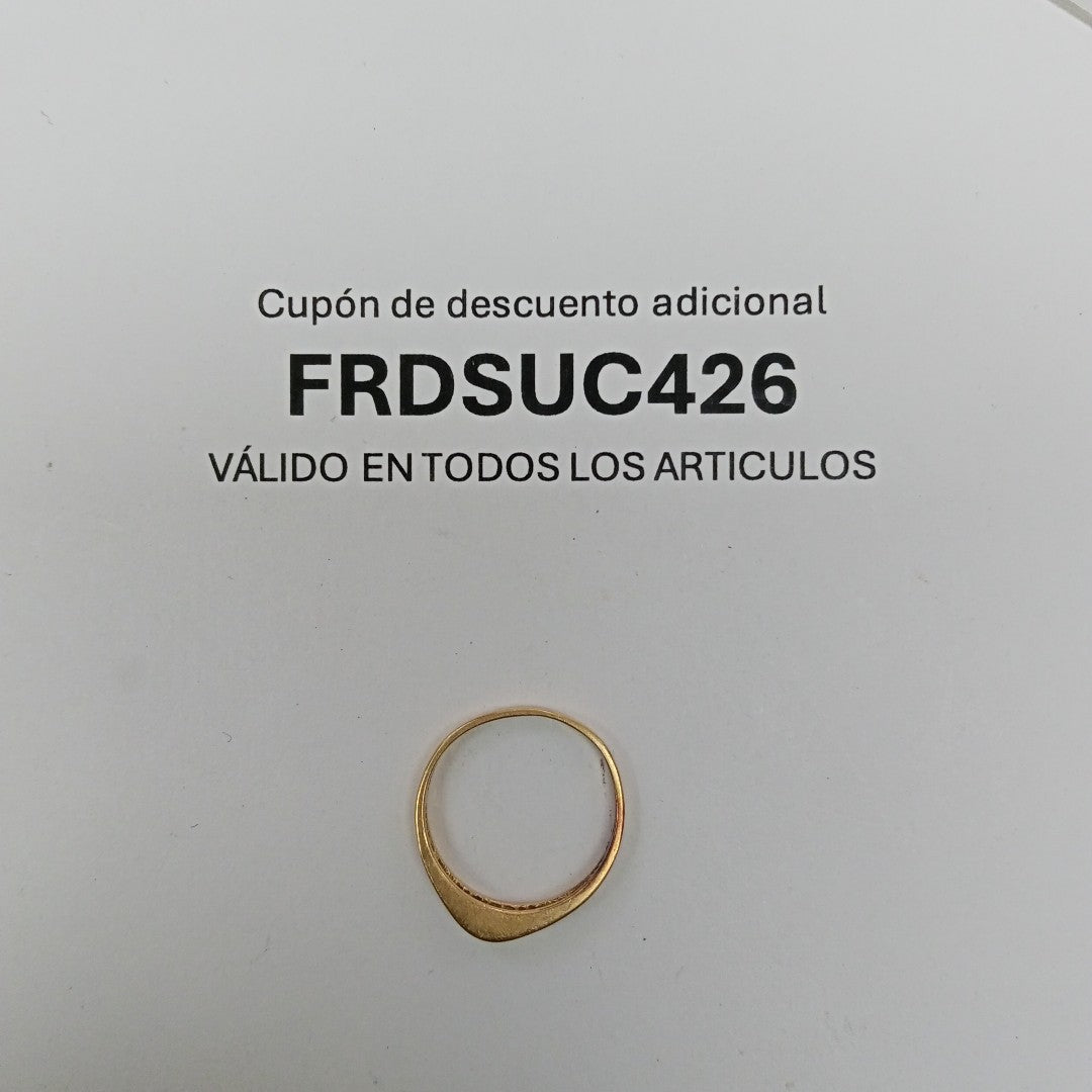 ANILLITO ORO 14 K 1.9 GRMS (SEMINUEVO)
