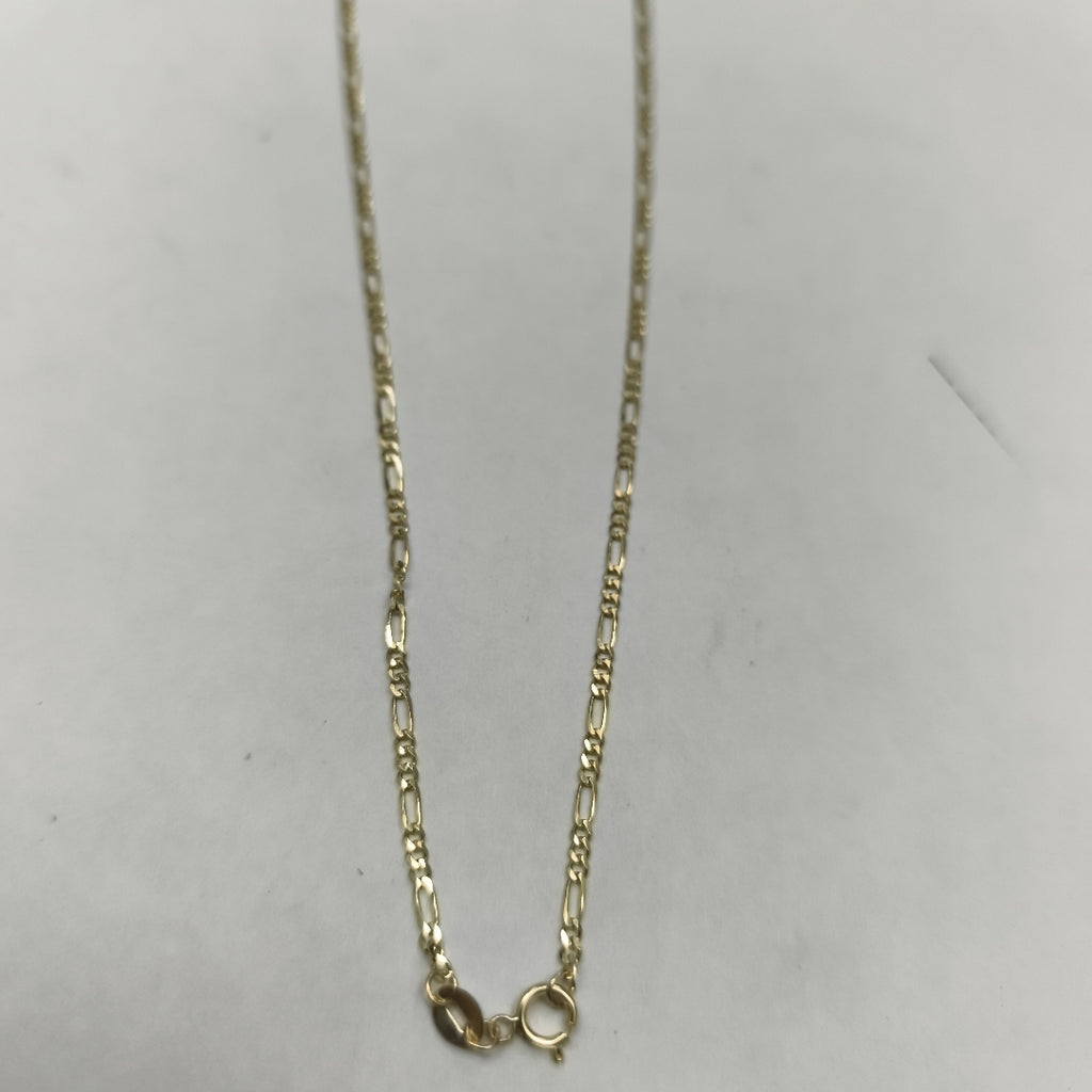 CADENAS TEJIDO 3X1 ORO 10K 55 CM 3.2 GR (NUEVO)