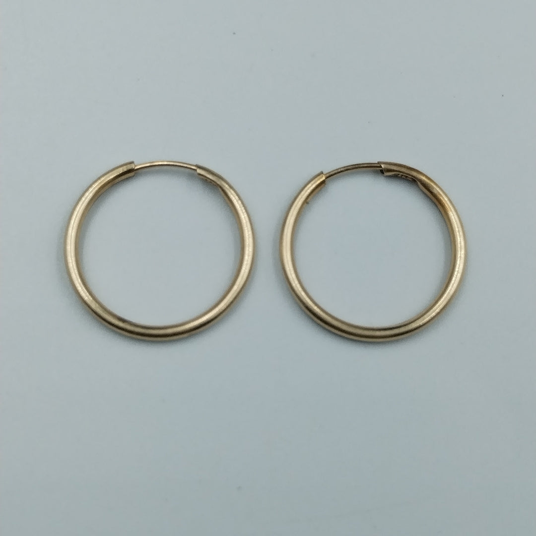 ARRACADAS PAR ORO 14 K 1,90 GRMS (SEMINUEVO)