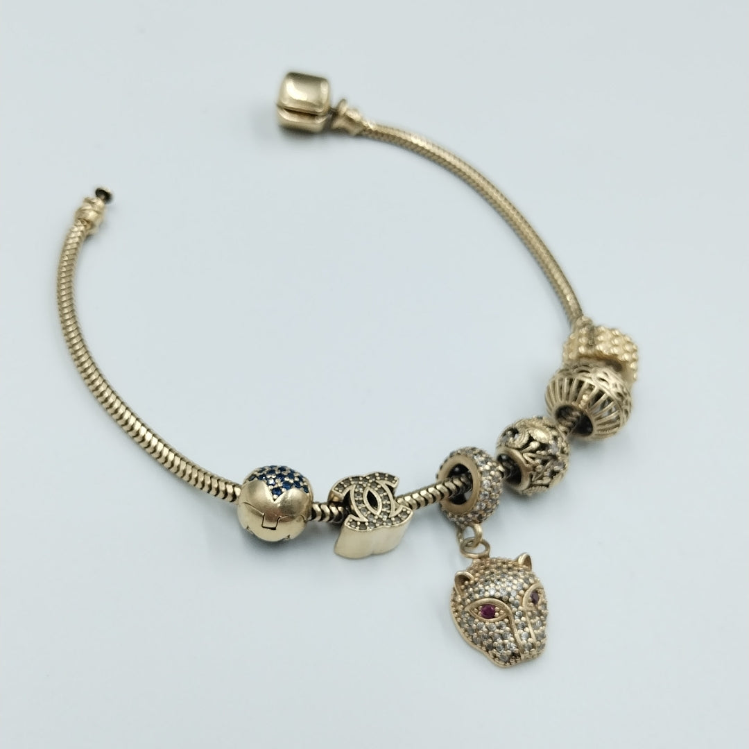 PULSERA ORO 14 K 17,30 GRMS (SEMINUEVO)