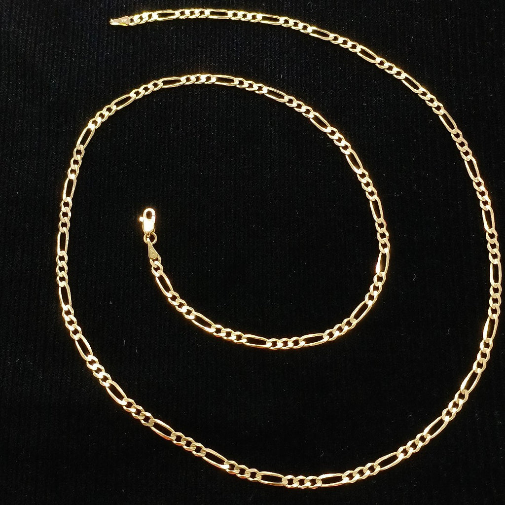 CADENAS 3X1 ORO 14K 60 CM 8.9 GR (NUEVO)