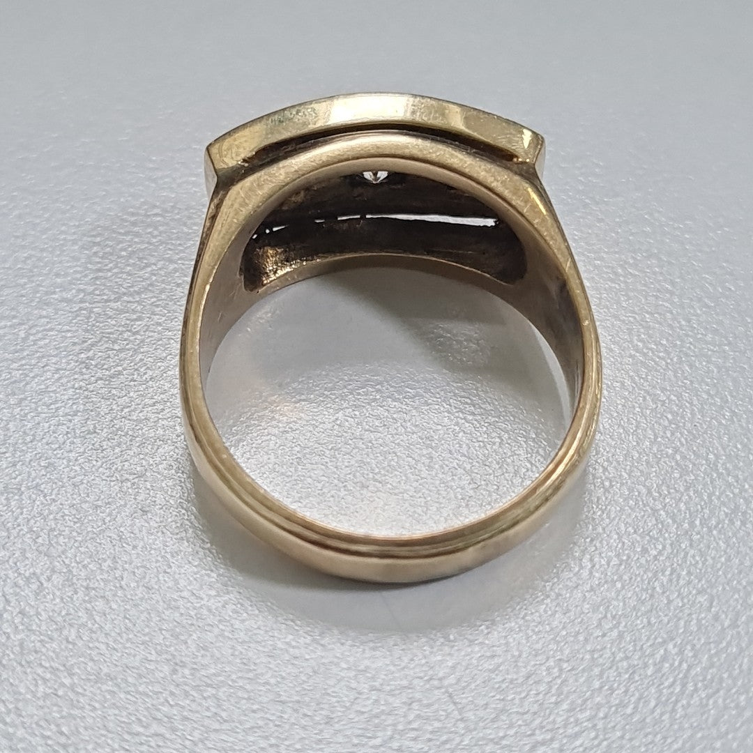 ANILLO ORO 10 K 11.1 GRMS (SEMINUEVO)