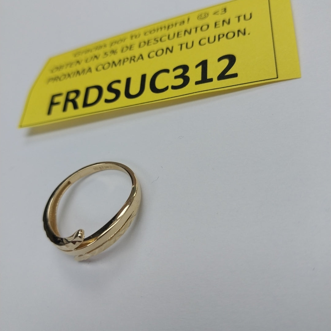ANILLOS DAMA ORO 14K 2 (NUEVO)