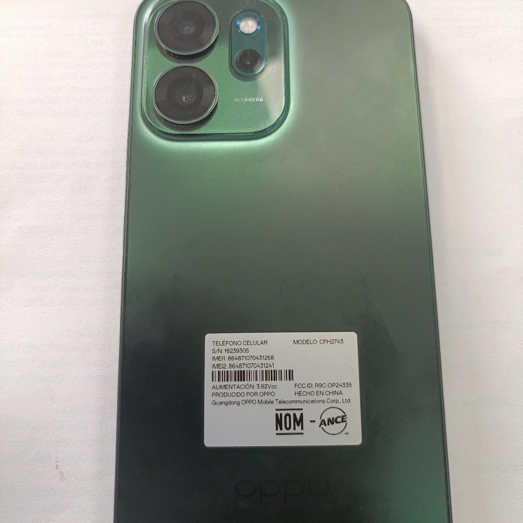 CELULAR OPPO RENO 14 F CPH2743 (2025) 256 GB 12 GB RAM (SEMINUEVO)
