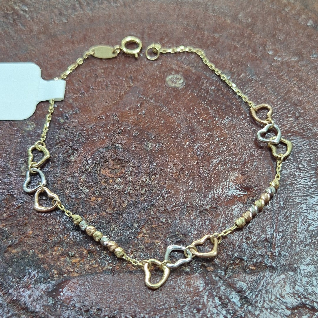 PULSERAS DAMA ORO 14K 1.8 (NUEVO)