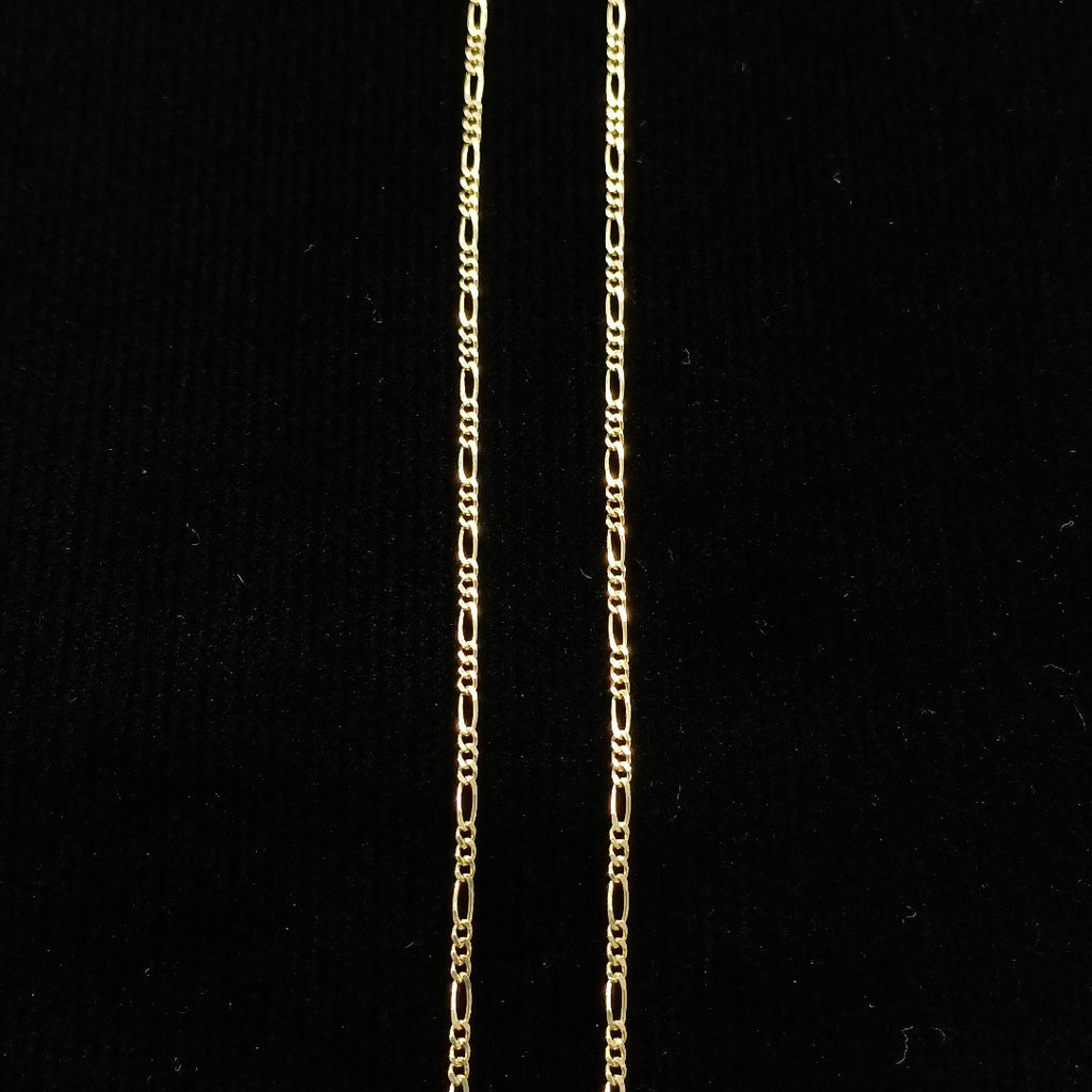 CADENAS TEJIDO 3X1 ORO 14K 55 CM 2.6 GR (NUEVO)