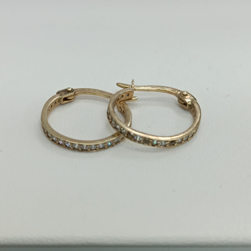 ARRACADAS PAR ORO 14 K 1.3 GRMS (SEMINUEVO)
