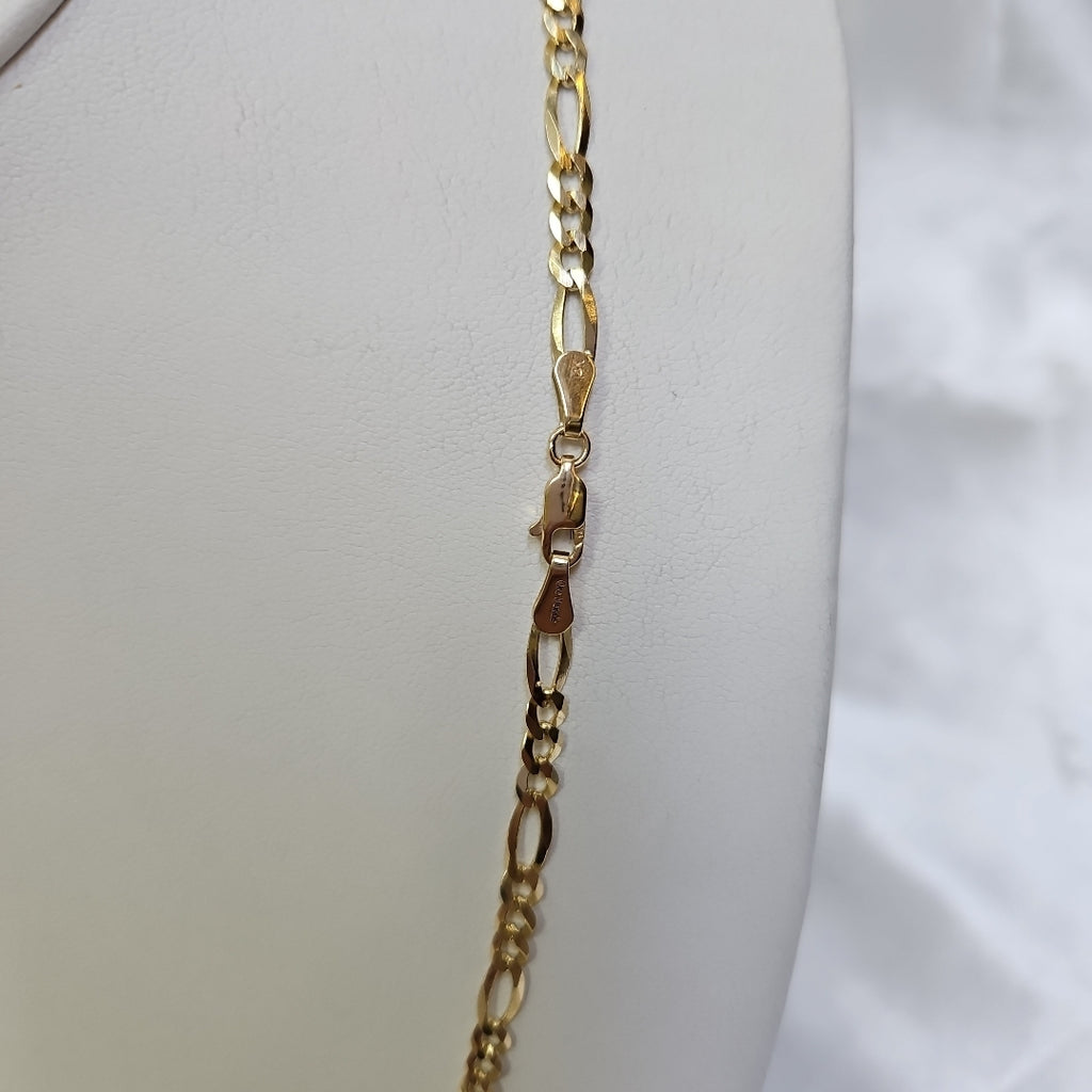 CADENAS TEJIDO 3X1 ORO 14K 60 CM 13.6 GR (NUEVO)