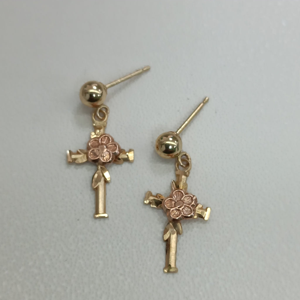 ARETES PAR ORO 14 K 0.8 GRMS (SEMINUEVO)