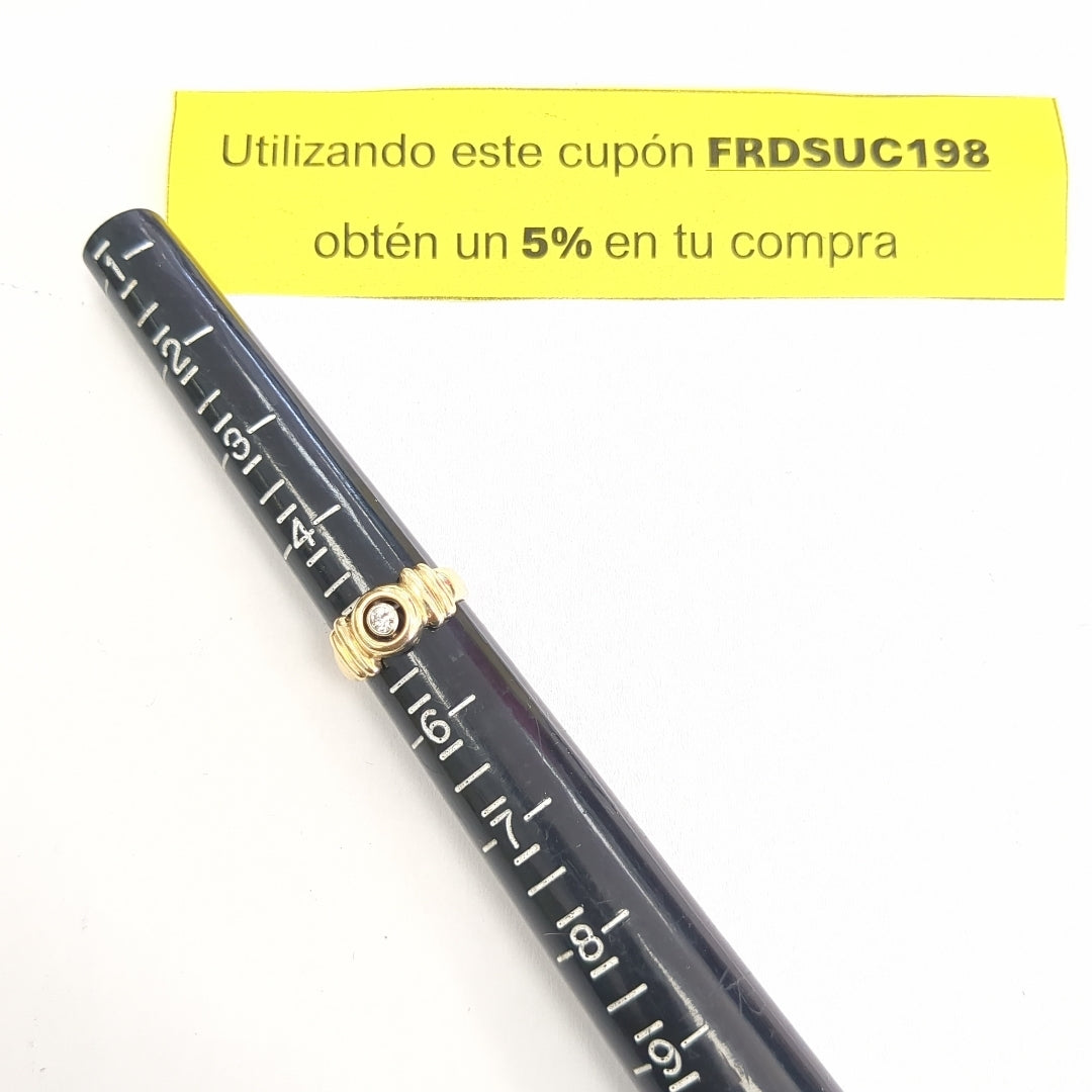 ANILLITO ORO 14 K 5.5 GRMS (SEMINUEVO)
