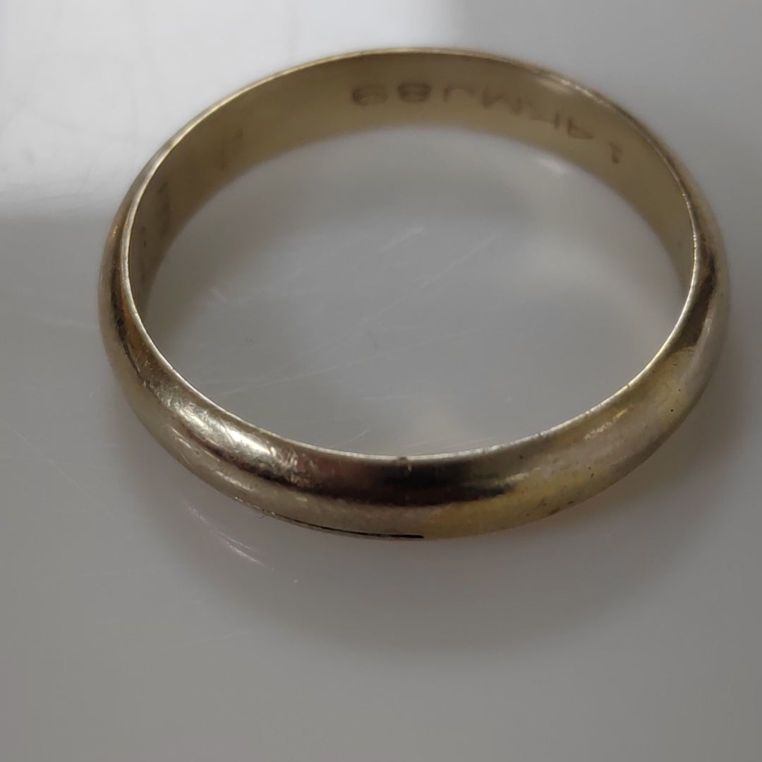 ARGOLLA ORO BLANCO 14 K 3.8 GRMS (SEMINUEVO)