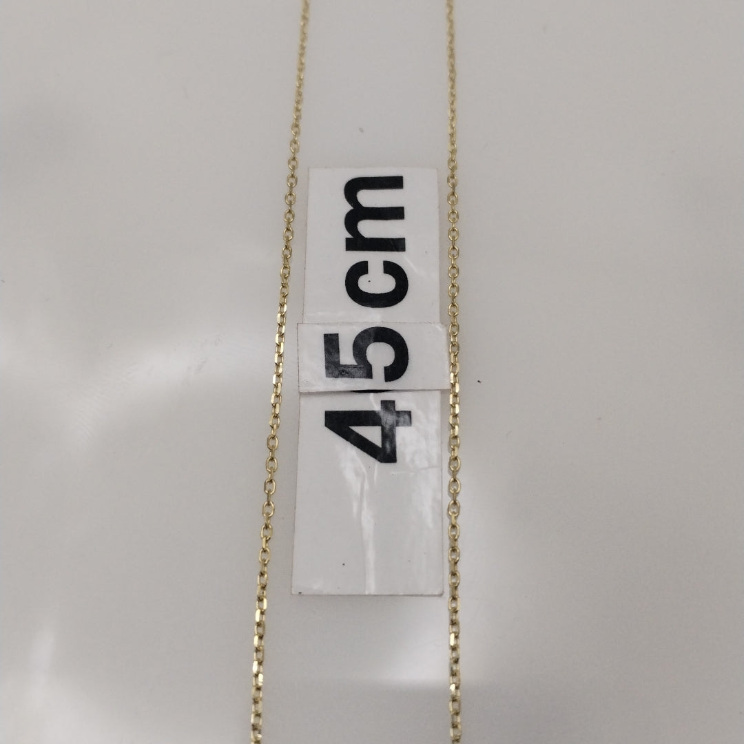 GARGANTILLA ORO 10 K 1.8 GRMS (SEMINUEVO)