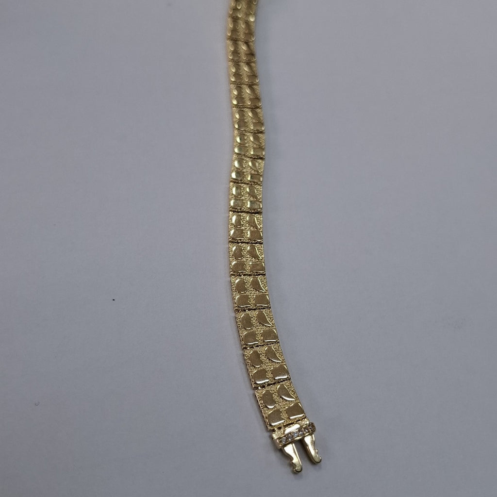 PULSERAS CABALLERO ORO 14K 16.5 (NUEVO)