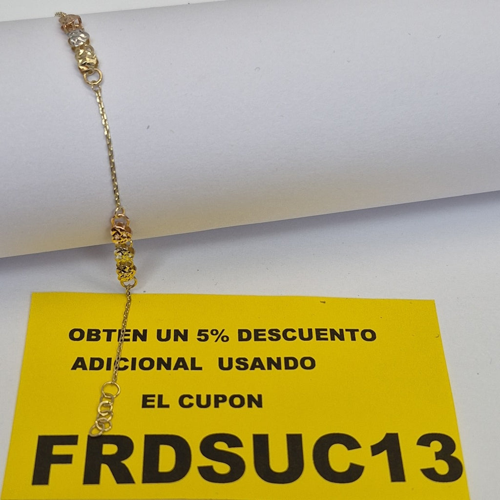 PULSERAS DAMA ORO 14K 1.5 (NUEVO)