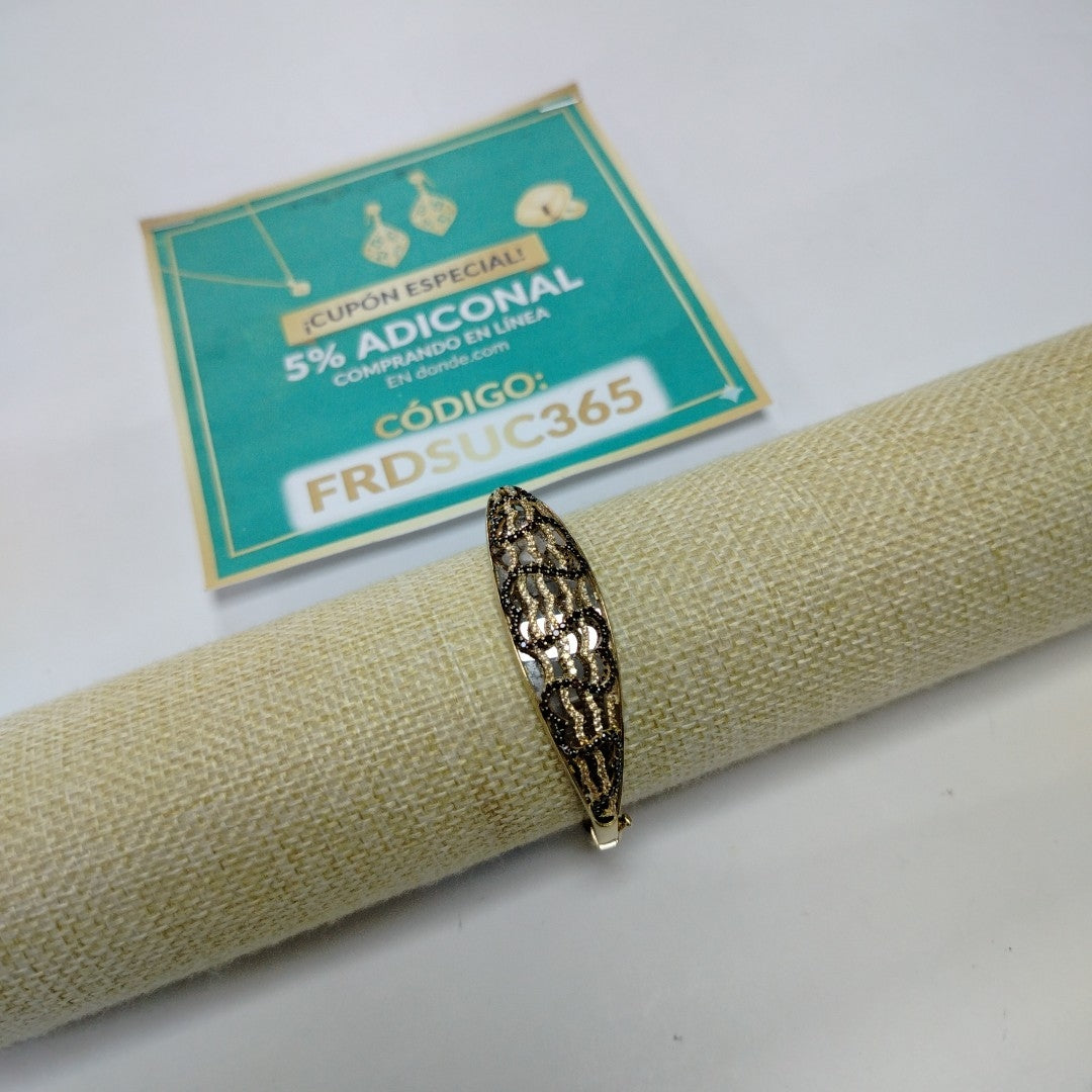 PULSERA RIGIDA ORO 14 K 13.3 GRMS (SEMINUEVO)