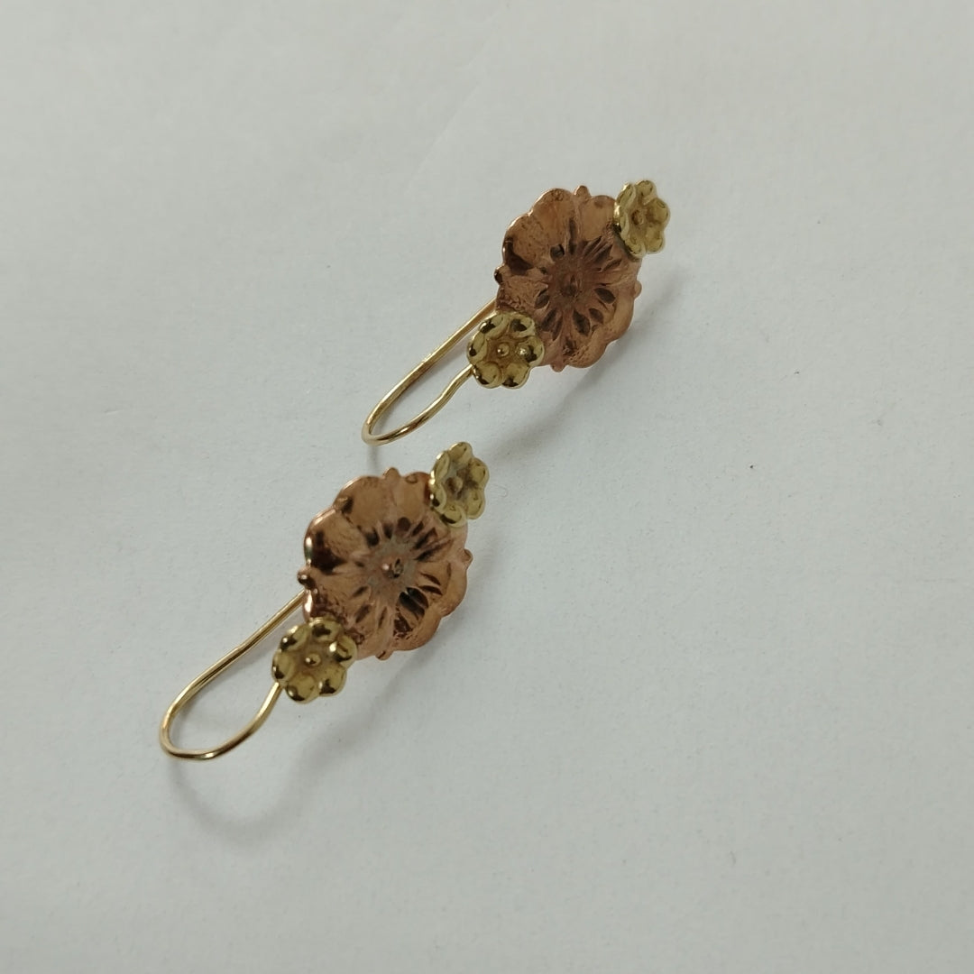 ARETES PAR ORO 10 K 1.6 GRMS (SEMINUEVO)