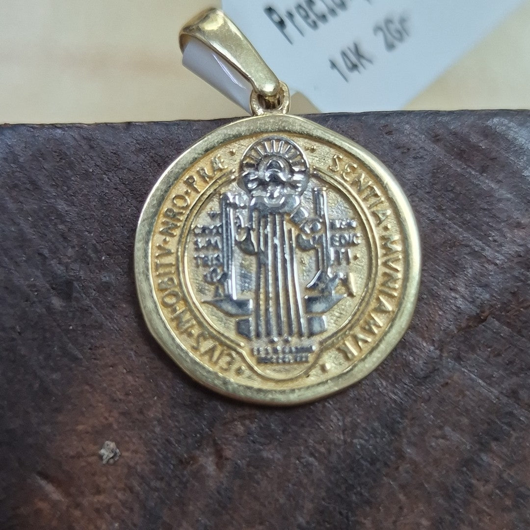 DIJES RELIGIOSOS ORO 14K 2 (NUEVO)