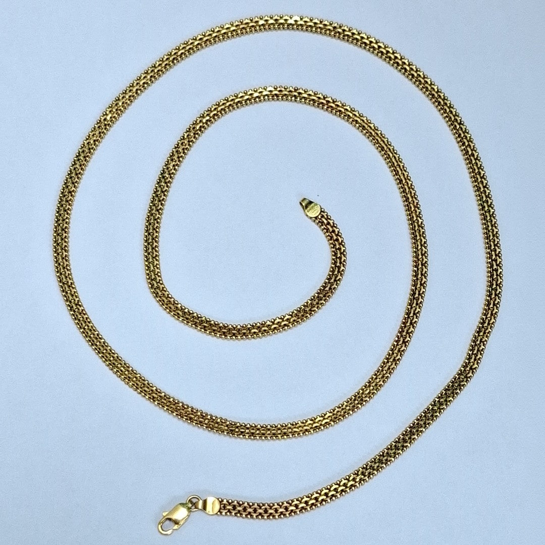 CADENA ORO 21 K 30.2 GRMS (SEMINUEVO)