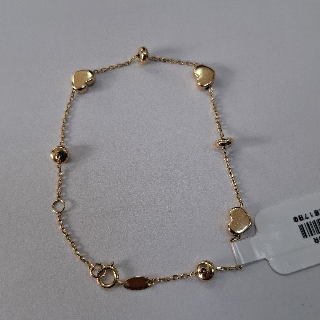 PULSERAS DAMA ORO 14K 1.3 (NUEVO)